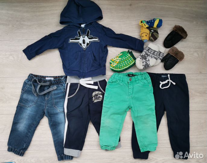 Детские вещи пакетом на мальчика 80 86