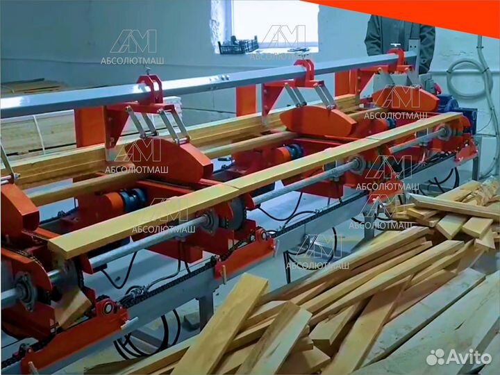 Станок по дереву проходной торцовочный производите