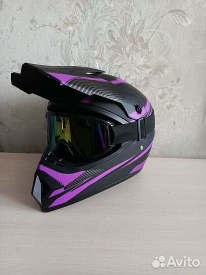 Мотошлем кроссовый