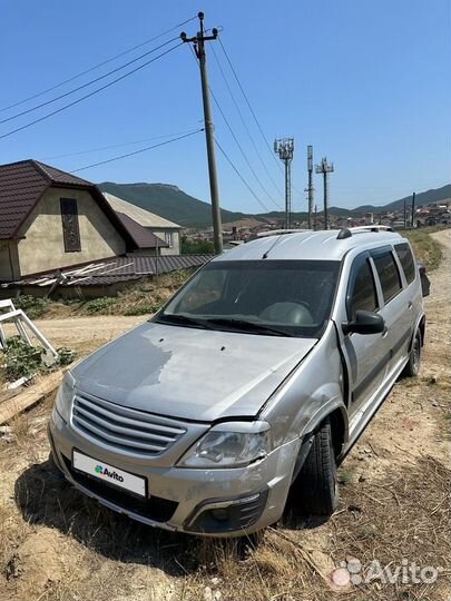LADA Largus 1.6 МТ, 2012, битый, 250 000 км