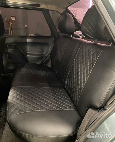 Чехлы экокожа Ромб ваз 2115 от Автопилот