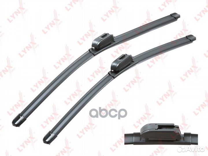 LB-1246) Комплект бескаркасных щеток стеклоочи