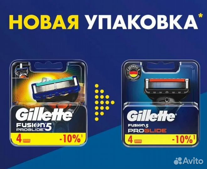 Кассеты для бритья gillette fusion 5
