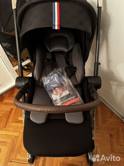 Детская Коляска Hagaday Carbon Black новая