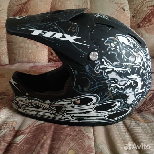 Шлем велосипедный фулфейс Fox Rampage
