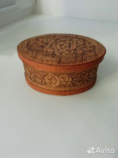 Шкатулка из бересты