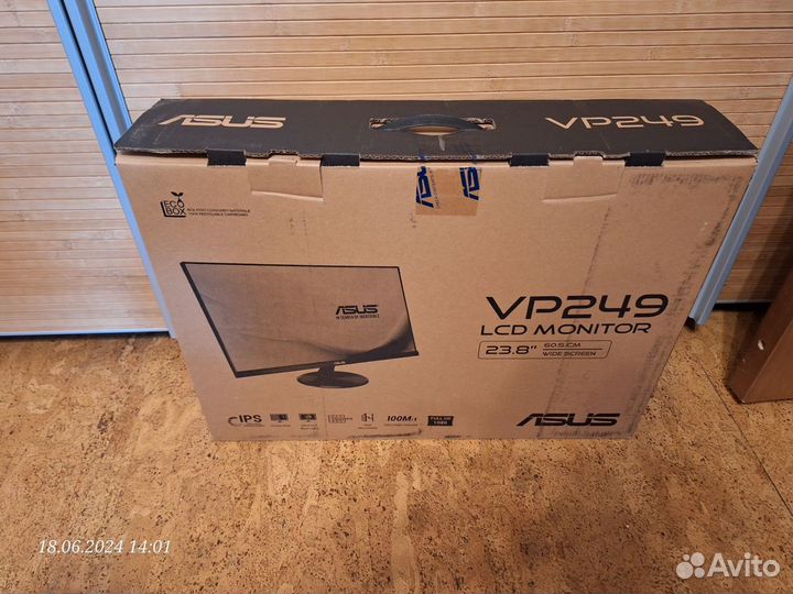 Монитор для компьютера Asus VP249HE 23.8