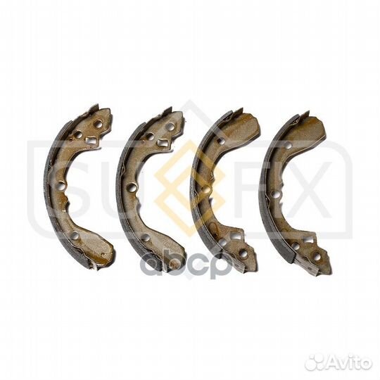 Барабанные тормозные колодки зад прав/лев S