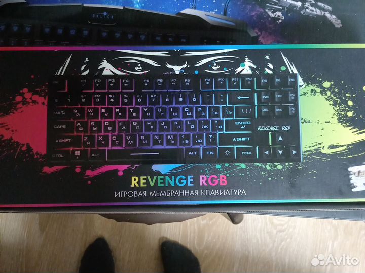 Игровая клавиатура revenge RGB