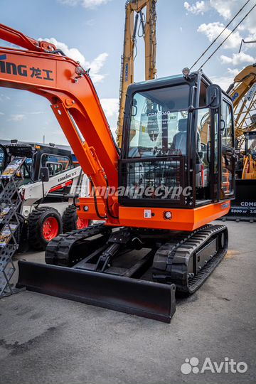 Гусеничный экскаватор Lonking CDM6060, 2024