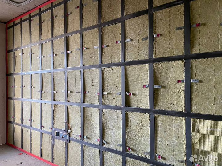 Шумоизоляция/Звукоизоляция стен, потолка, пола