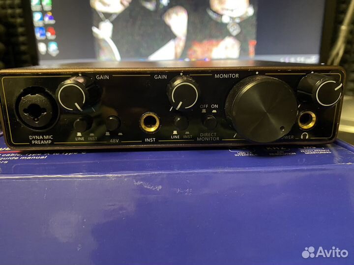 Звуковая карта koobic han solo 2i2