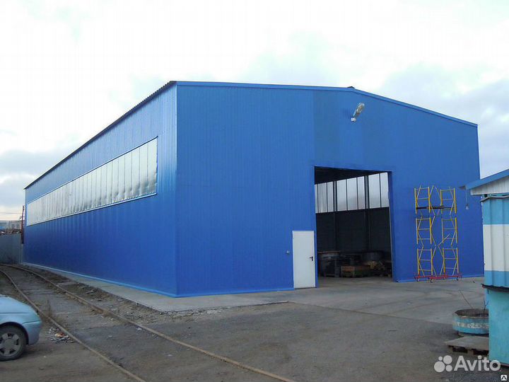 Быстровозводимые ангары, склады, цеха