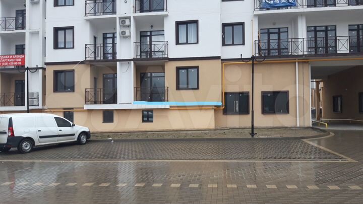 1-к. апартаменты, 43,9 м², 1/5 эт.
