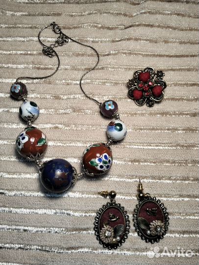 Серьги бижутерия