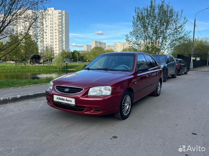 Hyundai Accent 1.5 AT, 2005, 262 300 км