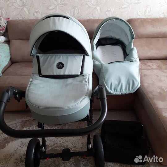 Коляска 2 в 1 adamex cortina