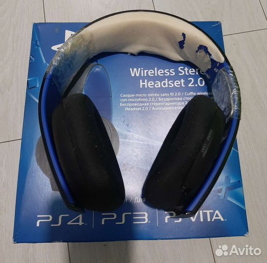 Беспроводные наушники sony playstation