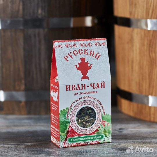 Русский Чага-чай березовый, 100 гр