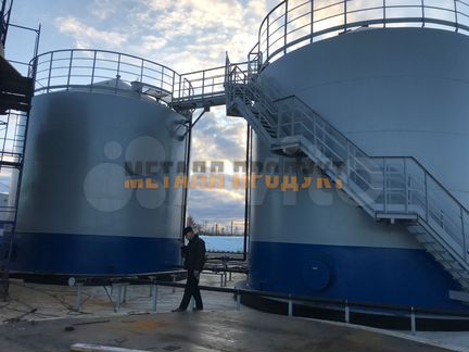 Резервуар Вертикальный Стальной для АЗС, Нефтепродуктов, Битума, воды / рвс-500 м3