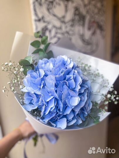 Букет цветов с Гортензией