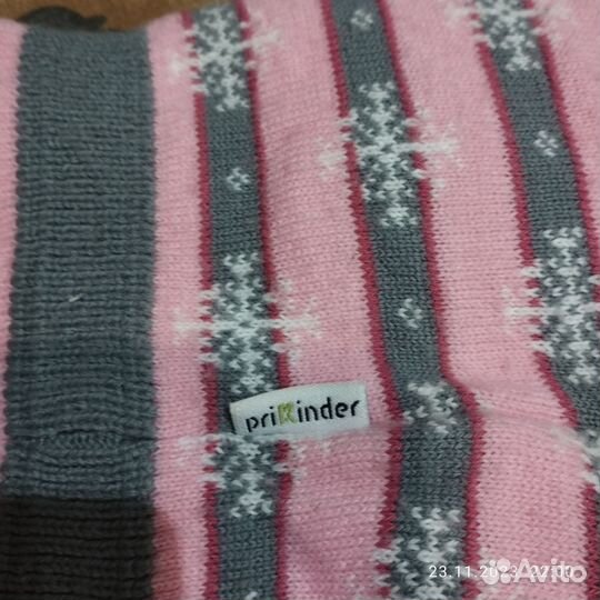 Шапка шлем для девочки 50 52 серая продана