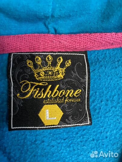 Зип худи fishbone