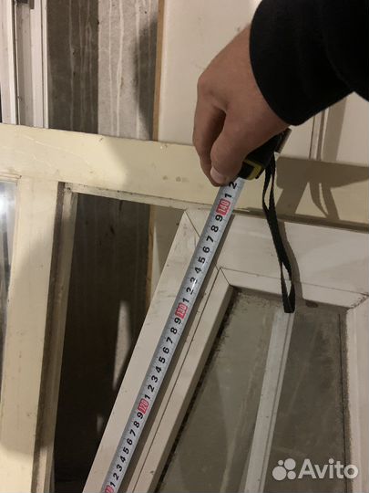 Пластиковое треугольное окно