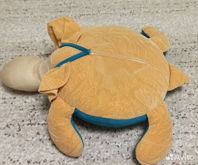 Мягкая игрушка Черепаха пуфик напольный