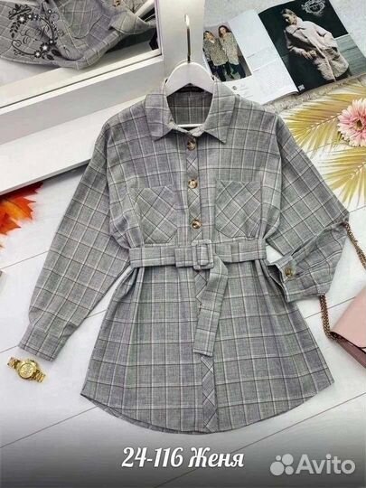 Рубашка-платье