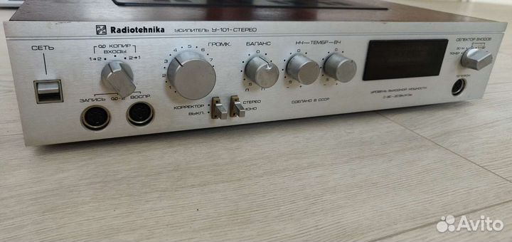 Усилитель радиотехника у101 стерео