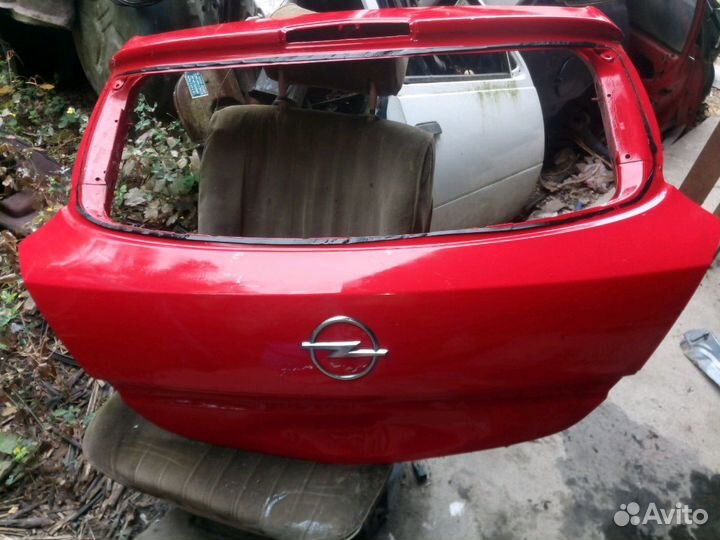 Крышка багажника опель астра
