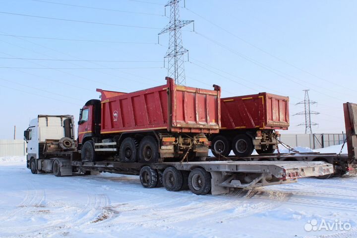 Трал перевозка негабаритных грузов