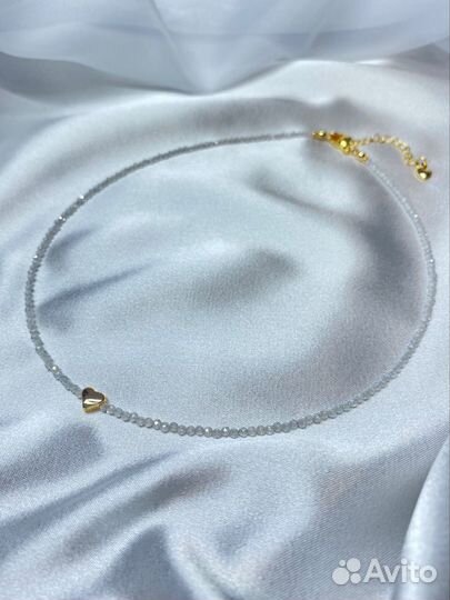 Чокер из цирконов