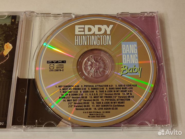 Cd Eddy Huntington - Bang Bang Baby