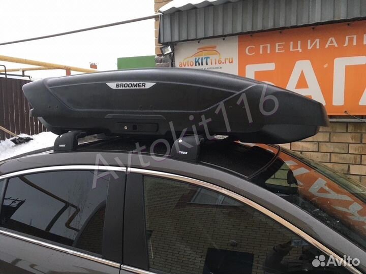 Бокс на крышу Broomer Venture на Mazda 6