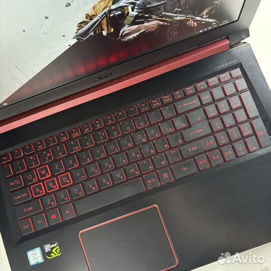 Игровой ноутбук Acer Nitro i5/GTX1050TI/SSD/IPS