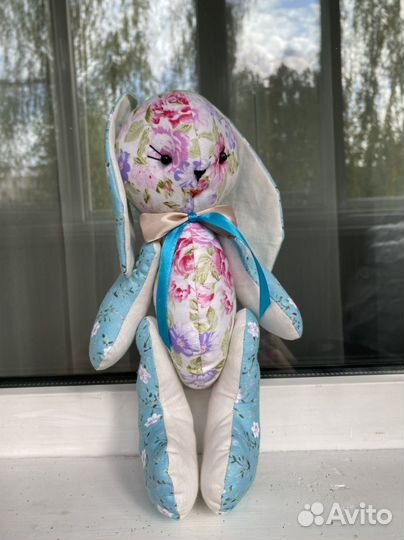 Мягкая игрушка Зайчик тильда ручной работы