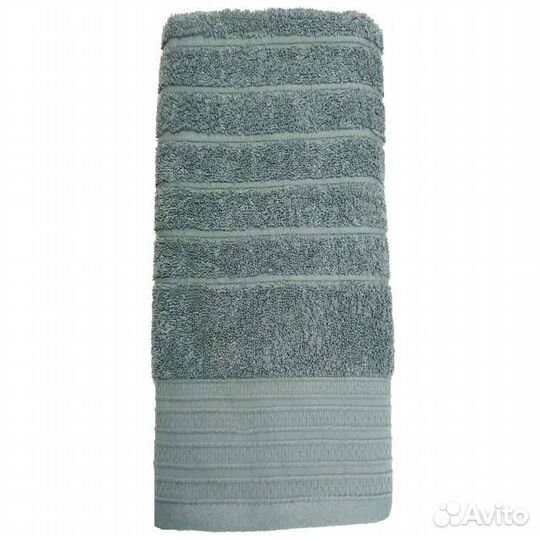 Полотенце махр. Страйп 70х130см серо-зеленое, арт