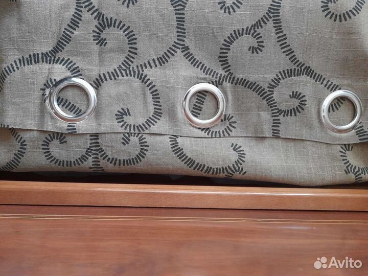 Шторы IKEA лен