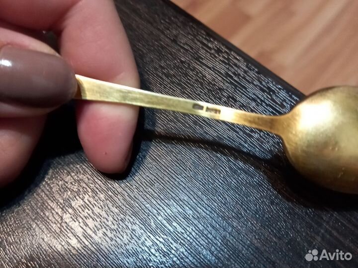 Чайные ложки серебро СССР 875 пробы