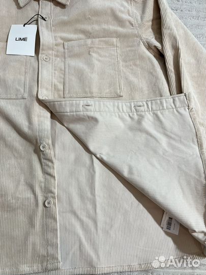 Рубашка вельветовая Lime