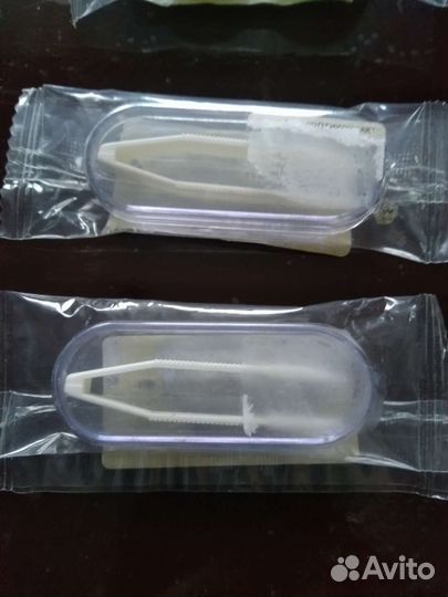 Контейнеры для линз, пинцеты для линз