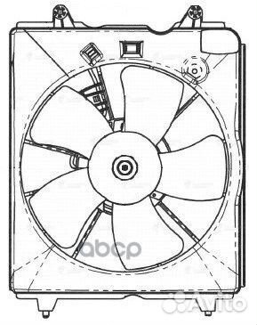 Э/вентилятор охл. для а/м Honda CR-V IV (12) 2