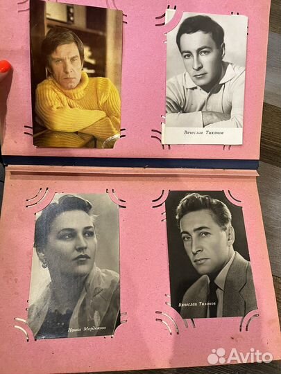 Коллекция открыток и фото актеров СССР