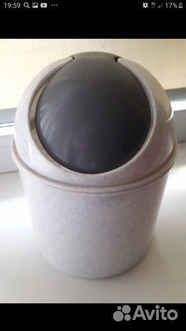 Настольный бокс для мусора