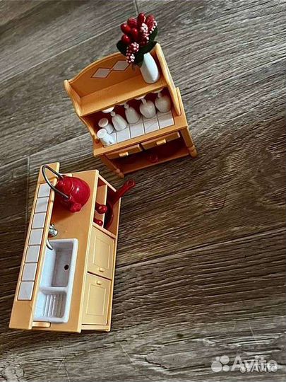 Happy family and Sylvanian families