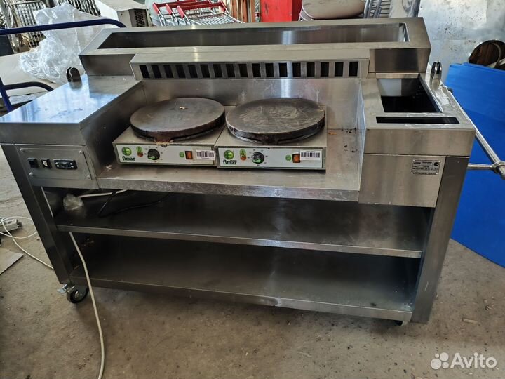 Блинная станция RoboLabs бсхв-01М с блинницами fim