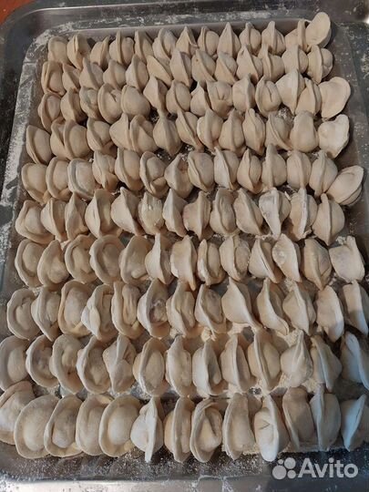 Пельмени ручной лепки из говядины