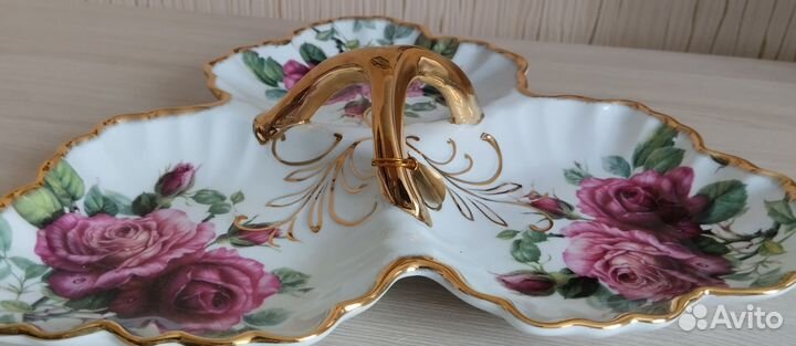 Блюдо фарфор Англия